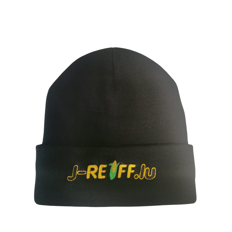 Mütze mit Logo in schwarz
